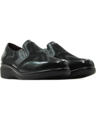 PITILLOS SLIPPER 10720 LACKLEDER SCHWARZ NEGRO