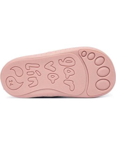 GARVALIN STIVALETTI BAREFOOT IMPERMEABILI 251302 BLU CON DESIGN CONIGLIO AZUL