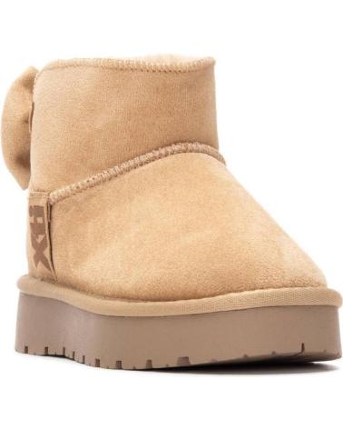 XTI 151299 BEIGE ANKLE BOOTS WITH BOW BEIGE
