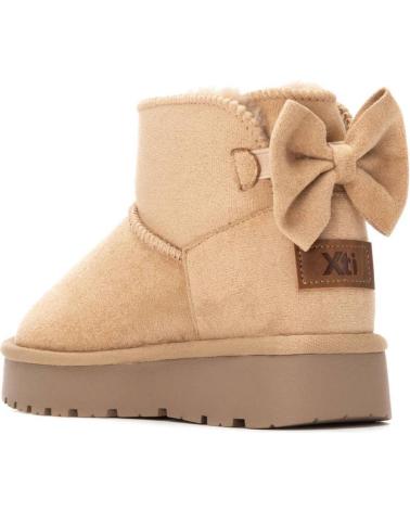 XTI 151299 BEIGE ANKLE BOOTS WITH BOW BEIGE