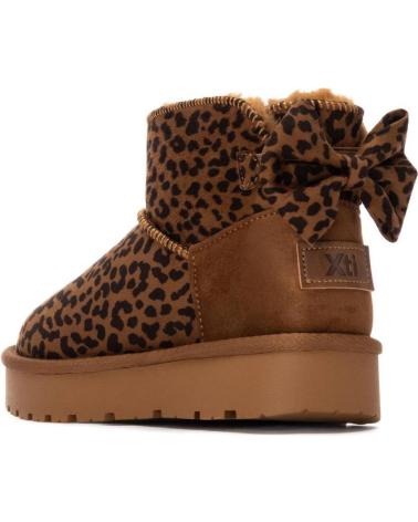 STIVALI CORTI XTI 151299 LEOPARDATO CON FIOCCO LEOPARDO