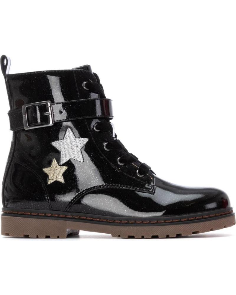 XTI 151386 BLACK ANKLE BOOT WITH STARS FOR GIRLS NEGRO