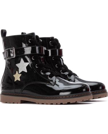 XTI 151386 BLACK ANKLE BOOT WITH STARS FOR GIRLS NEGRO