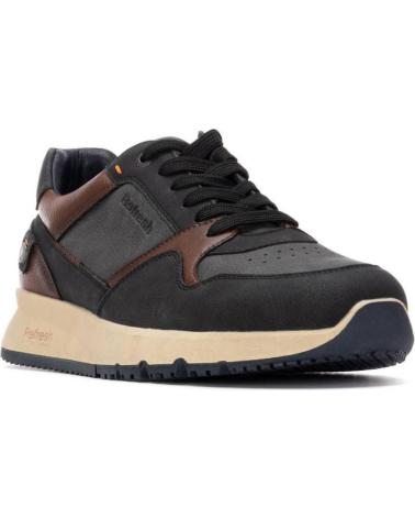 REFRESH 173049 BLACK CASUAL SNEAKERS NEGRO