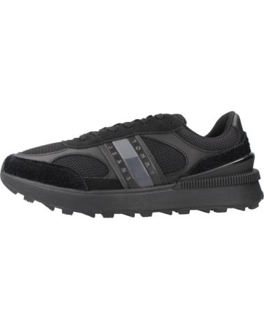 Zapatillas Deporte De Hombre TOMMY JEANS - ZAPATILLAS NEGRAS PARA HOMBRE - RUNNERS  NEGRO