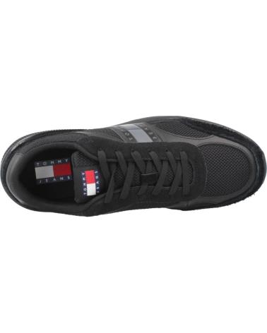 Zapatillas Deporte De Hombre TOMMY JEANS - ZAPATILLAS NEGRAS PARA HOMBRE - RUNNERS  NEGRO
