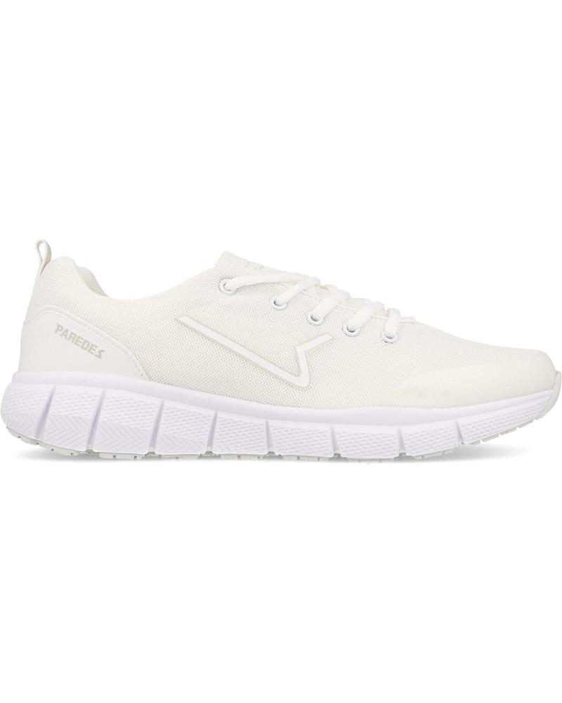 ZAPATILLA OCUPACIONAL PAREDES IDAHO BLANCA BLANCO BLANCO