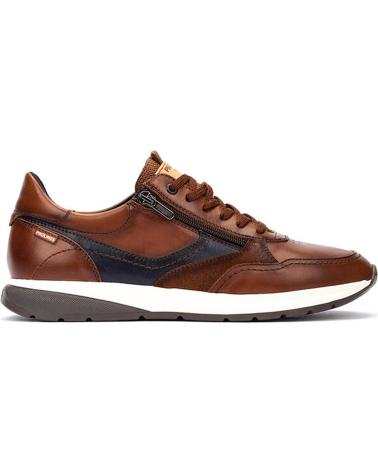 PIKOLINOS GETAFE M2B-6398C1 BASKET SPORTIVE EN CUIR MARRON MARRóN