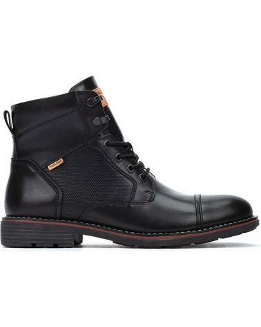 PIKOLINOS YORK M2M-8156 BOTAS DE COURO PRETAS BLACK