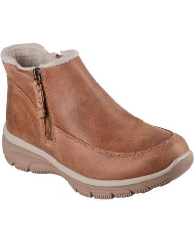 SKECHERS BOTINES RELAXED FIT EASY GOING INTL CUERO MARRÓN MARRóN