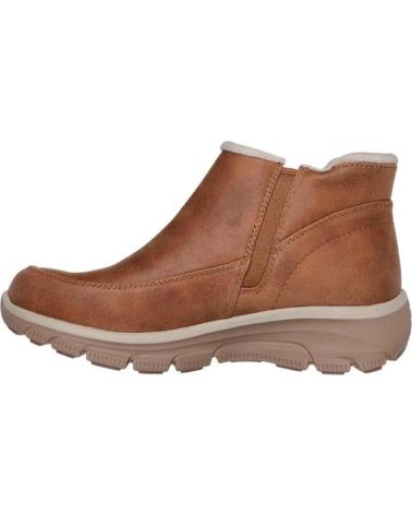 SKECHERS BOTINES RELAXED FIT EASY GOING INTL CUERO MARRÓN MARRóN