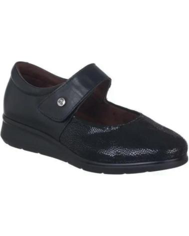 PITILLOS MARY-JANES SPORT 10712 AUS SCHWARZEM LEDER NEGRO