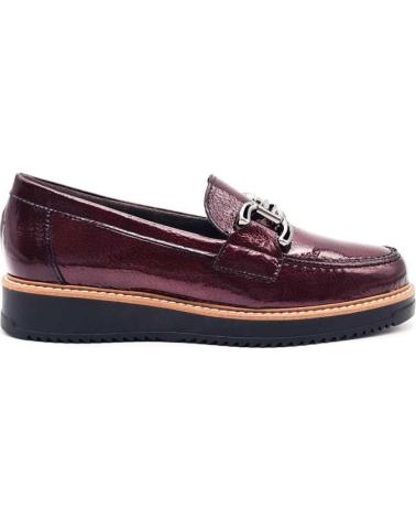 PITILLOS MOKASSINS 10760 AUS LACKLEDER IN BORDEAUX ROJO