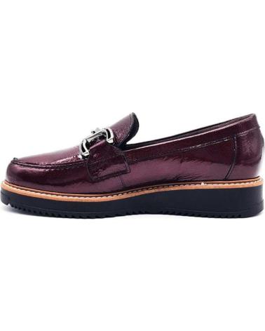 PITILLOS MOKASSINS 10760 AUS LACKLEDER IN BORDEAUX ROJO