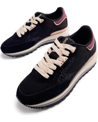 GIOSEPPO ZAPATILLAS SPORTWEAR 73678-FOLEY EN COLOR PARA MUJER NEGRO