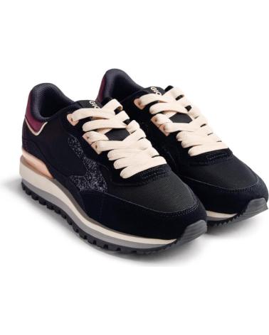 GIOSEPPO ZAPATILLAS SPORTWEAR 73678-FOLEY EN COLOR PARA MUJER NEGRO