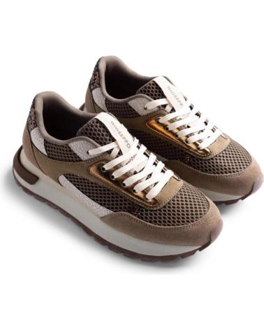 GIOSEPPO ZAPATILLAS PIEL Y REJILLA FUNKLEY 76494 MARRóN