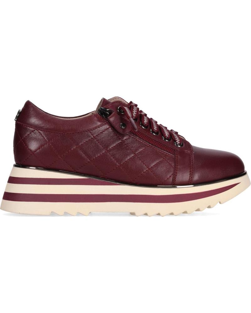 SNEAKERS CHIKA10 RE GARDENIA 01 CON PLATEAU BORDEAUX BURDEOS-BURGUNDY