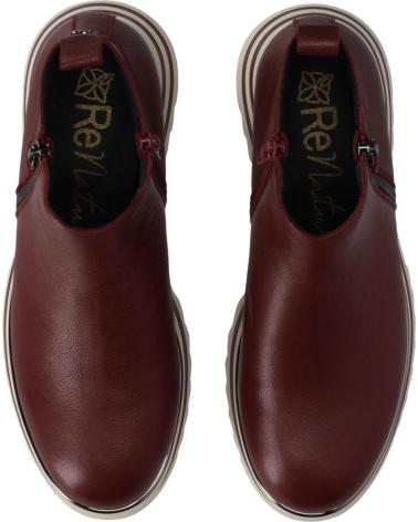 STIVALETTI CHIKA10 RE GARDENIA 02 CON PLATEAU BORDEAUX BURDEOS-BURGUNDY