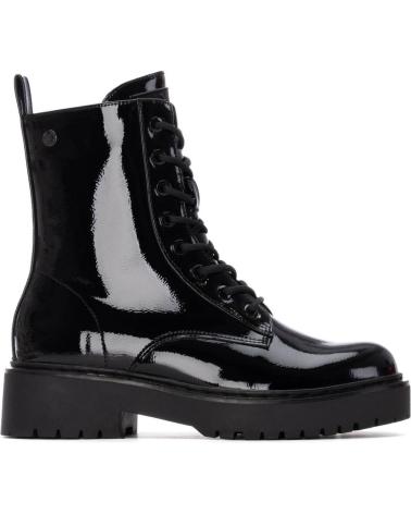 XTI 144390 BLACK LACE-UP BOOT NEGRO