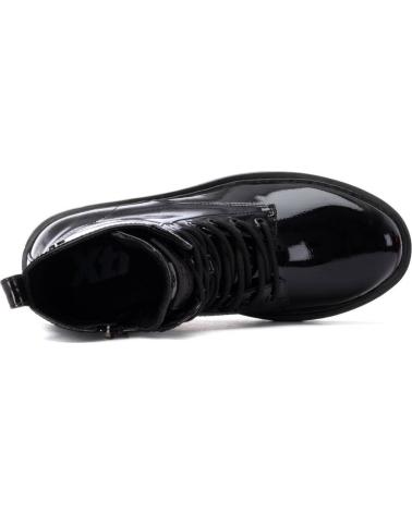 XTI 144390 BLACK LACE-UP BOOT NEGRO