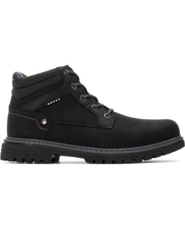 XTI WOMEN'S BOOTS 144564 BLACK WITH LACES NEGRO