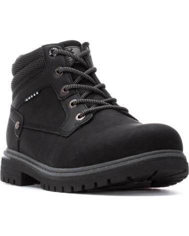 XTI WOMEN'S BOOTS 144564 BLACK WITH LACES NEGRO