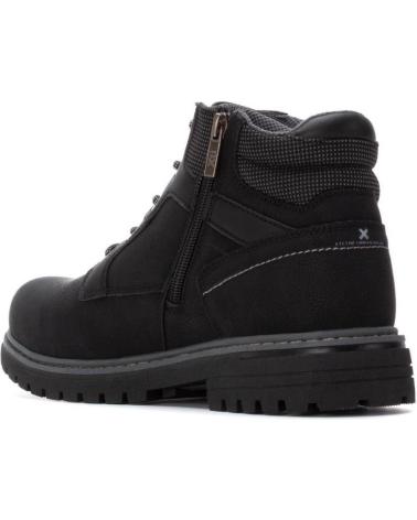 XTI WOMEN'S BOOTS 144564 BLACK WITH LACES NEGRO