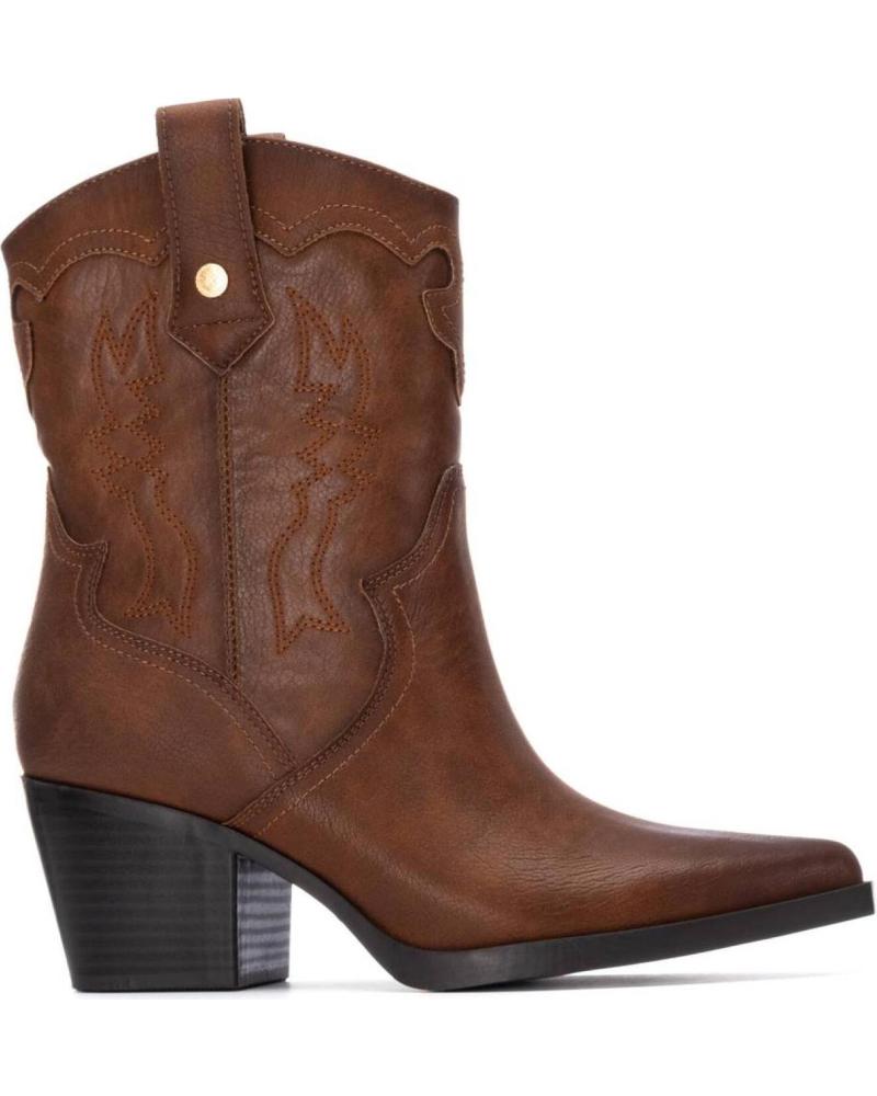 XTI ZAPATOS ZAPATOS MUJER BOTINES MODELO 144718 COLOR MARRON MARRóN