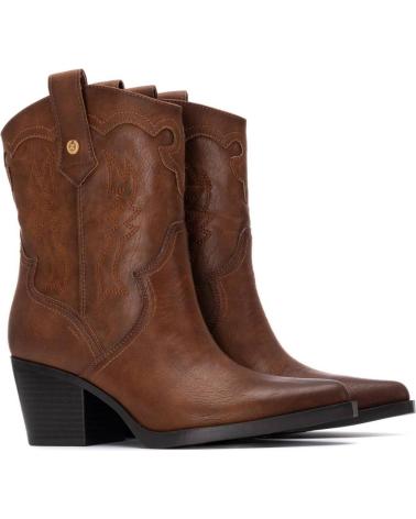 XTI ZAPATOS ZAPATOS MUJER BOTINES MODELO 144718 COLOR MARRON MARRóN
