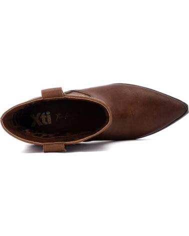 XTI ZAPATOS ZAPATOS MUJER BOTINES MODELO 144718 COLOR MARRON MARRóN