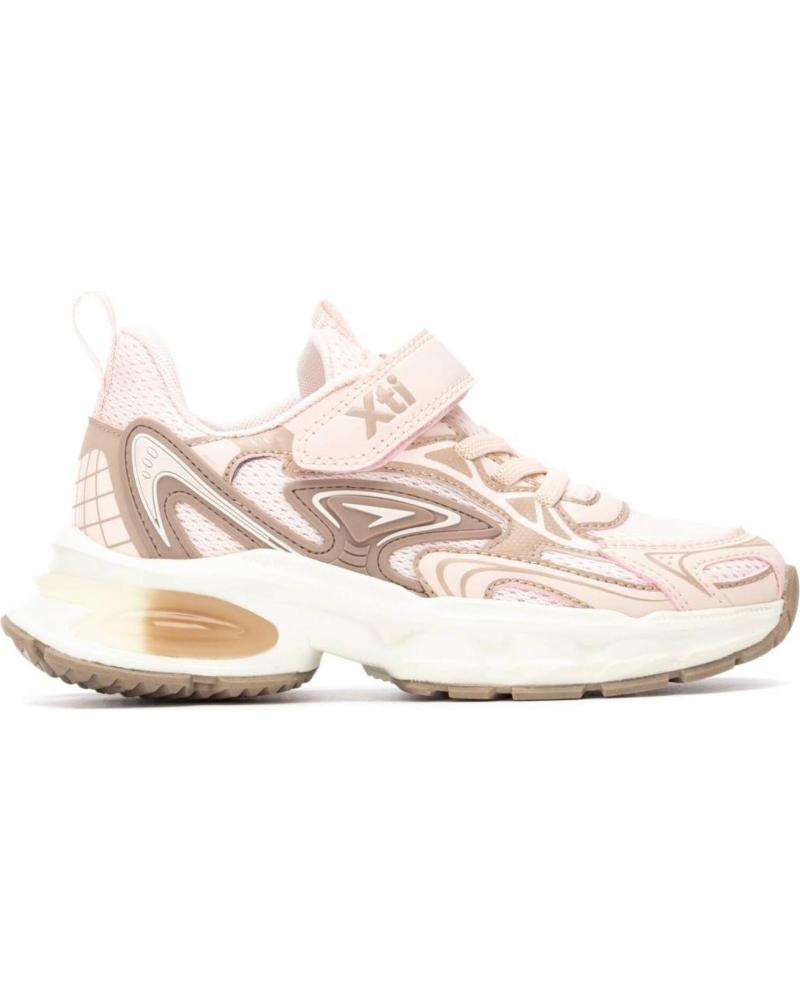 XTI 151364 NUDE CASUAL SNEAKER WITH PLATFORM NUDE