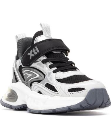 BASKETS CASUAL XTI 151364 NOIRES AVEC PLATEFORME NEGRO