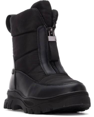 STIVALI XTI 151383 NERI CON CERNIERA FRONTALE NEGRO