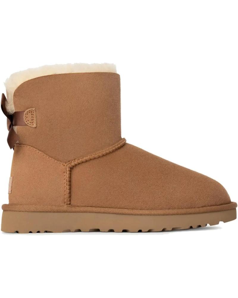 UGG MINI BAILEY BOW II CHESTNUT CASTANHO NAN