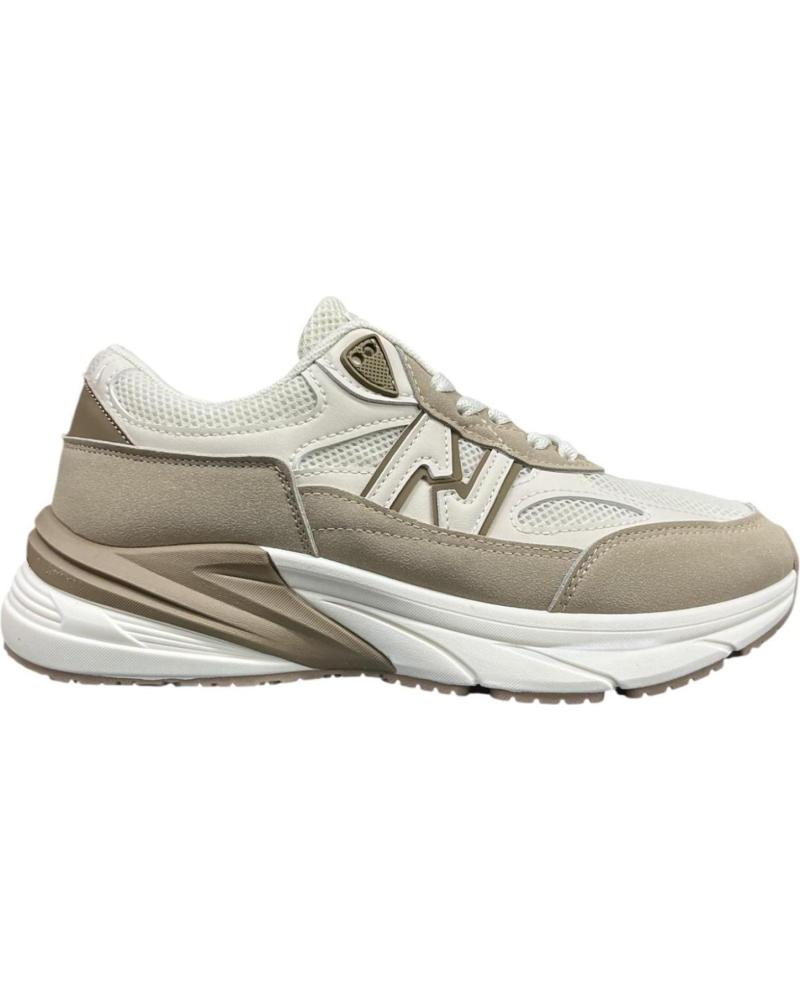 CALZADOMANIA DEPORTIVA PISO ANCHO NEW TAUPE