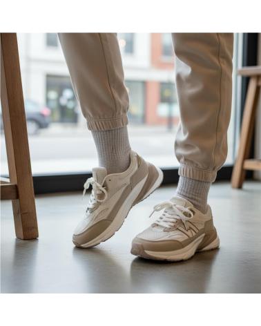 CALZADOMANIA DEPORTIVA PISO ANCHO NEW TAUPE