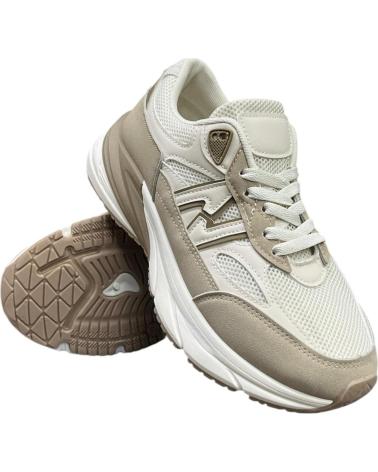 CALZADOMANIA DEPORTIVA PISO ANCHO NEW TAUPE