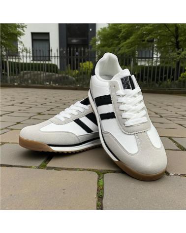 ZAPATILLAS URBANAS CALZADOMANIA COMBINADAS BLANCO BLANCO