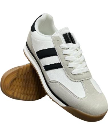 ZAPATILLAS URBANAS CALZADOMANIA COMBINADAS BLANCO BLANCO
