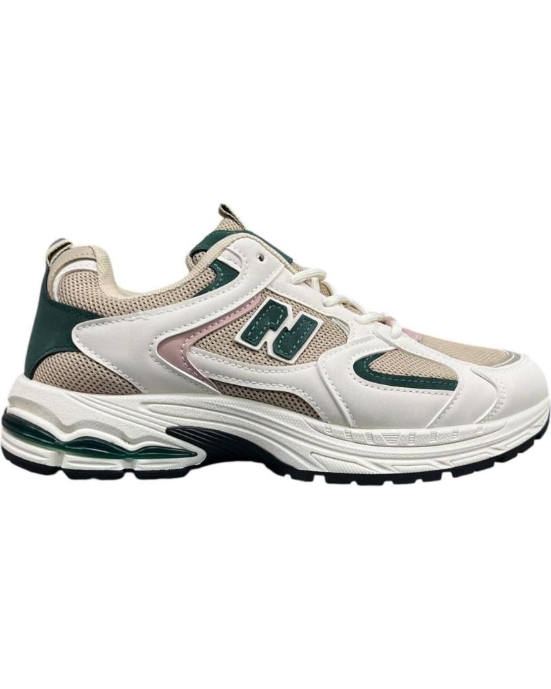 ZAPATILLAS CALZADOMANIA SUELA ANCHA NEW VERDE VERDE