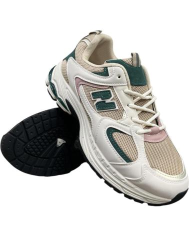 ZAPATILLAS CALZADOMANIA SUELA ANCHA NEW VERDE VERDE