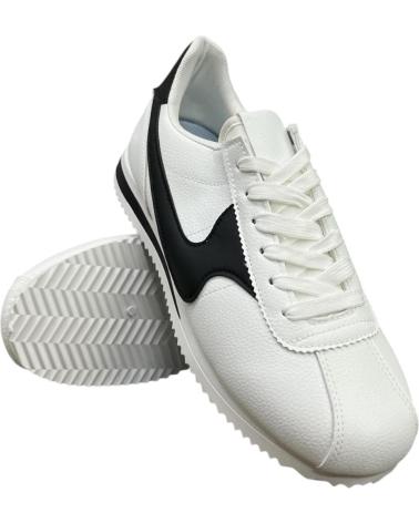 CALZADOMANIA ZAPATILLAS DEPORTE COMBI BLANCAS BLANCO