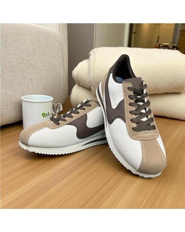 CALZADOMANIA ZAPATILLAS DEPORTE COMBI MARRONES MARRON