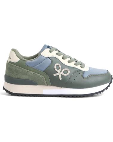 SILBON SNEAKERS 133645 VERDE VERDE