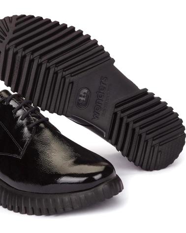 WONDERS SHOES EN COLOR PARA MUJER NEGRO