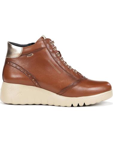 FLUCHOS BOTIN PARA MUJER LIVE F2246 CUERO