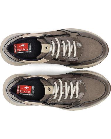 FLUCHOS DEPORTIVAS PARA MUJER NEXUS F2308 TAUPE