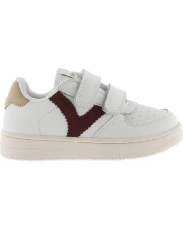 VICTORIA TIEMPO TIRAS FAUX LEATHER SNEAKERS BURGUNDY RED RED