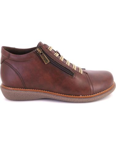 SCARPE STRINGATE VALERIAS 2354 IN PELLE COLORE CUOIO CUERO